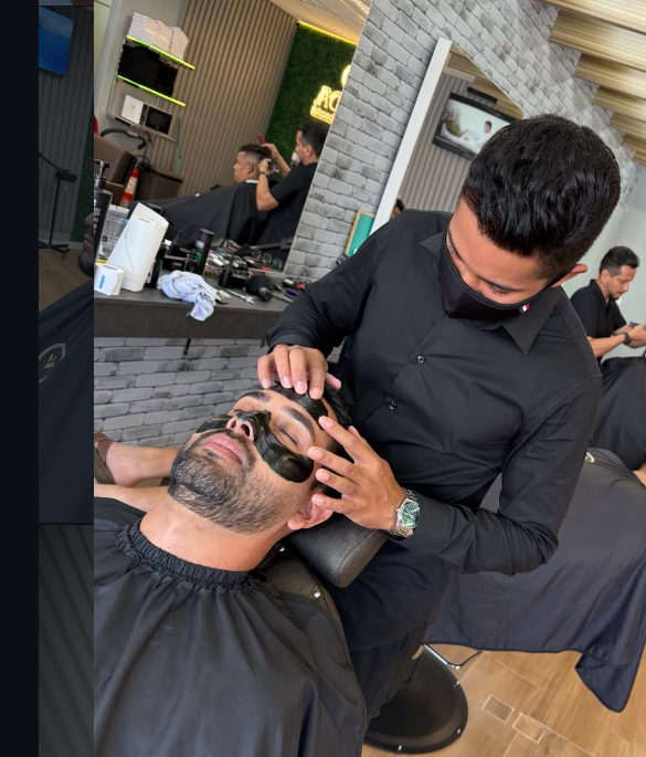 Limpeza facial com vapor de ozônio